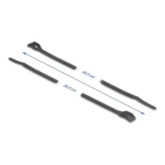 Delock Kabelbinder mit Flachkopf, L 205 x B 2,5 mm, 100 Stück schwarz Delock Kabelbinder mit Flachkopf, L 205 x B 2,5 mm, 100 Stück schwarz
