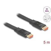 Delock High Speed HDMI Flachbandkabel 48 Gbps 8K 60 Hz 5 m