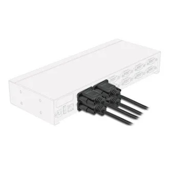 Delock RS-232-Seriellkabel, D-Sub9, Buchse auf Buchse, Länge 5 m Delock RS-232-Seriellkabel, D-Sub9, Buchse auf Buchse, Länge 5 m