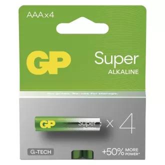 GP AAA Super, alkalisch (LR03) - 4 Stück GP AAA Super, alkalisch (LR03) - 4 Stück