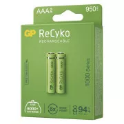 GP AAA ReCyko 950 mAh, wiederaufladbar, 2 Stück