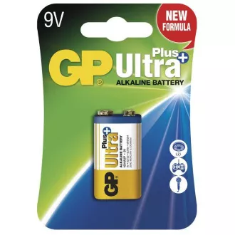 GP 9V Ultra Plus, alkalisch (6LR61) - 1 Stück GP 9V Ultra Plus, alkalisch (6LR61) - 1 Stück