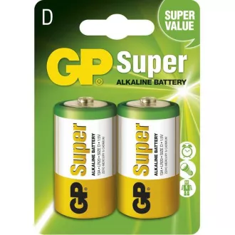GP D Super Alkaline (LR20) - 2 Stück GP D Super Alkaline (LR20) - 2 Stück