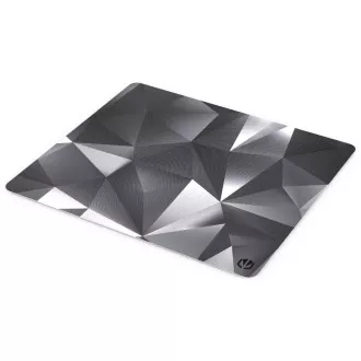 Endorfy Crystal Black L Mauspad, Gaming, 450×400×3mm, wasserdicht, schwarz