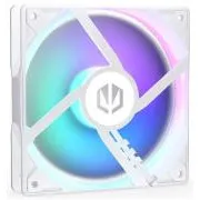 Endorfy Stratus 120 White PWM ARGB, Lüfter, 120 mm, FDB-Lager, Höhe 25 mm, PWM, 12 V, ARGB-LED, weiß