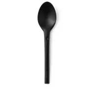 REFORK - Löffel aus Naturmaterial, schwarz, 25 Stk.