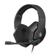 A4tech Bloody G260P, Gaming-Headset mit Mikrofon, Hintergrundbeleuchtung, 7.1, 3,5mm Klinke   Adapter, USB