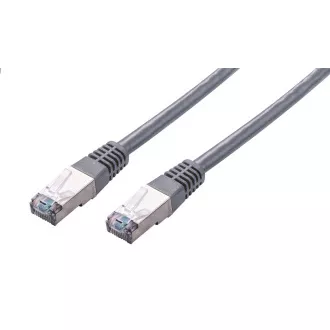 C-TECH Patchcord Cat5e, FTP, grau, 0,5m C-TECH Patchcord Cat5e, FTP, grau, 0,5m