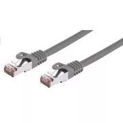 C-TECH Patchcord Cat6, FTP, grau, 3m