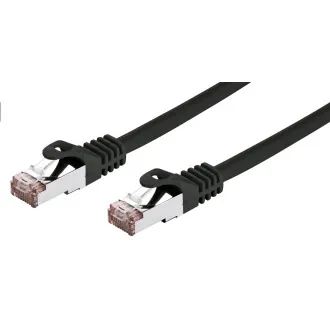 C-TECH Patchcord Cat6, FTP, schwarz, 2m C-TECH Patchcord Cat6, FTP, schwarz, 2m