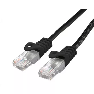 C-TECH Patchcord Cat6, UTP, schwarz, 3m
