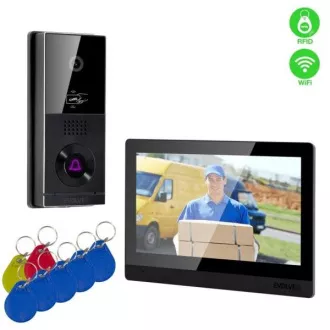 EVOLVEO DoorPhone AHD10, Home WiFi Video-Telefonanlage mit Türsteuerung und RFID, schwarzer 10" Monitor, 32GB EVOLVEO DoorPhone AHD10, Home WiFi Video-Telefonanlage mit Türsteuerung und RFID, schwarzer 10" Monitor, 32GB