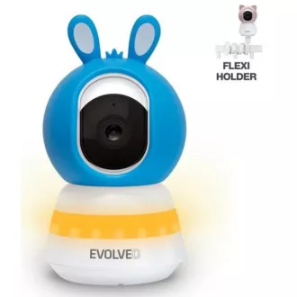 EVOLVEO Baby Monitor LUX- Smartes 360° Video-Babyphone mit Nachtsicht, Schrei- und Bewegungserkennung, blau EVOLVEO Baby Monitor LUX- Smartes 360° Video-Babyphone mit Nachtsicht, Schrei- und Bewegungserkennung, blau