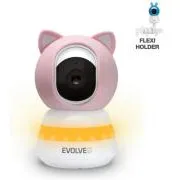EVOLVEO Baby Monitor LUX- Smartes 360° Video-Babyphone mit Nachtsicht, Schrei- und Bewegungserkennung, rosa - Gebraucht