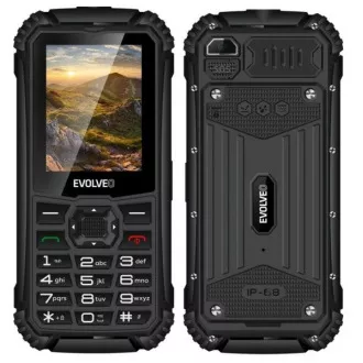 EVOLVEO StrongPhone Q1, wasserdichtes, robustes Dual-SIM-Handy, schwarz EVOLVEO StrongPhone Q1, wasserdichtes, robustes Dual-SIM-Handy, schwarz
