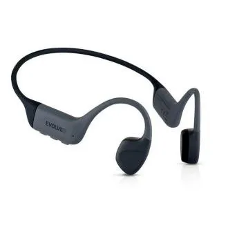 EVOLVEO BoneMax, kabellose Kopfhörer für den Jochbeinbereich, MP3 32 GB, IPX8, grau EVOLVEO BoneMax, kabellose Kopfhörer für den Jochbeinbereich, MP3 32 GB, IPX8, grau