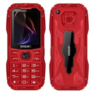 EVOLVEO MaxPhone A1, Dual-SIM-Handy mit Tasten, rot EVOLVEO MaxPhone A1, Dual-SIM-Handy mit Tasten, rot