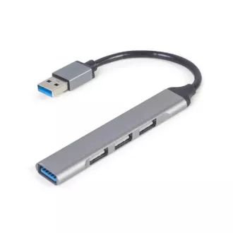 Gembird USB-Hub 4 Anschlüsse USB 3.1 (Gen 1), silber Gembird USB-Hub 4 Anschlüsse USB 3.1 (Gen 1), silber