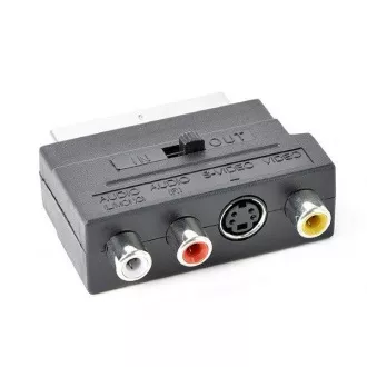 Gembird Bidirektionaler SCART/RCA/S-VIDEO Adapter Gembird Bidirektionaler SCART/RCA/S-VIDEO Adapter