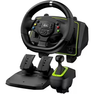 Genius GX Gaming SpeedMaster X2, Lenkrad, Pedale, Schalthebel, für PC, PS3, PS4, PS5*, Xbox One, Xbox Series X und Xbox 360