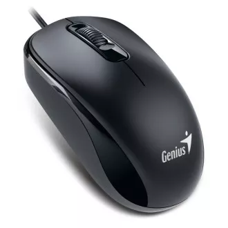 Genius DX-110 Maus, kabelgebunden, optisch, 1200DPI, 3 Tasten, USB-C, schwarz Genius DX-110 Maus, kabelgebunden, optisch, 1200DPI, 3 Tasten, USB-C, schwarz
