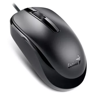 Genius DX-120 Maus, kabelgebunden, optisch, 1200DPI, 3 Tasten, USB-C, schwarz