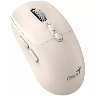 Genius NX-8080S BT Maus, kabellos, optisch, 1600DPI, 7 Tasten, geräuschlos, Copilot, 2.4GHz, Bluetooth 5.3, beige Genius NX-8080S BT Maus, kabellos, optisch, 1600DPI, 7 Tasten, geräuschlos, Copilot, 2.4GHz, Bluetooth 5.3, beige