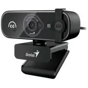 Genius FaceCam OPEN Webcam, Full HD 1080p, Windows Hello, Autofokus, 5-Megapixel-Sensor, Sichtschutz, USB/USB-C, schwarz
