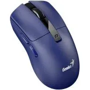 Genius NX-8280S BT, Maus, kabellos, optisch, 3200 DPI, 6 Tasten, leise, wiederaufladbar, Copilot, Bluetooth 5.3   2,4 GHz, blau