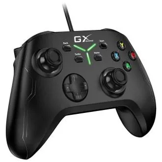Genius GX Gaming MaxFire GX-21UV, Gamepad, kabelgebunden, Dual-Vibration, PC, Switch, Switch Lite, PS3, PS4, Android, USB, hintergrundbeleuchtet Genius GX Gaming MaxFire GX-21UV, Gamepad, kabelgebunden, Dual-Vibration, PC, Switch, Switch Lite, PS3, PS4, Android, USB, hintergrundbeleuchtet
