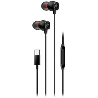 Genius HS-M368, Headset, kabelgebunden, In-Ear, Mikrofon, Lautstärkeregelung, USB-C, schwarz Genius HS-M368, Headset, kabelgebunden, In-Ear, Mikrofon, Lautstärkeregelung, USB-C, schwarz