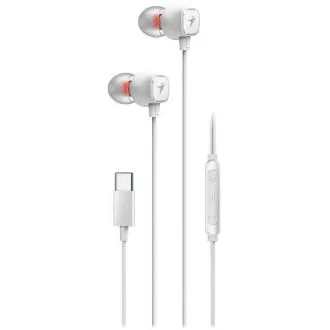 Genius HS-M368, Headset, kabelgebunden, In-Ear, Mikrofon, Lautstärkeregelung, USB-C, weiß Genius HS-M368, Headset, kabelgebunden, In-Ear, Mikrofon, Lautstärkeregelung, USB-C, weiß
