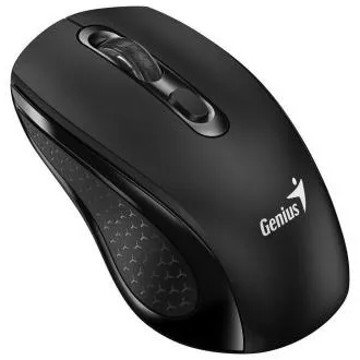 Genius NX-8025S-DPI, Maus, kabellos, optisch, 1600 DPI, 4 Tasten, leise, DPI-Umschalter, 2,4 GHz, schwarz