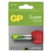 GP AA Super, alkalisch (LR6) - 8 Stück
