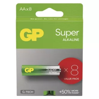 GP AA Super, alkalisch (LR6) - 8 Stück GP AA Super, alkalisch (LR6) - 8 Stück