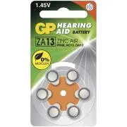GP ZA13 – Hörgerätebatterien, 6 Stück