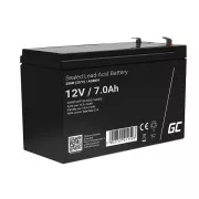 Green Cell AGM VRLA 12V 7Ah wartungsfreie Batterie für USV-Anlagen