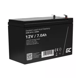 Green Cell AGM VRLA 12V 7Ah wartungsfreie Batterie für USV-Anlagen Green Cell AGM VRLA 12V 7Ah wartungsfreie Batterie für USV-Anlagen