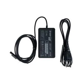 Green Cell PRO 1706 65 W, 15 V, 4 A Ladegerät für Microsoft Surface Laptop, Pro, Book, Go Green Cell PRO 1706 65 W, 15 V, 4 A Ladegerät für Microsoft Surface Laptop, Pro, Book, Go
