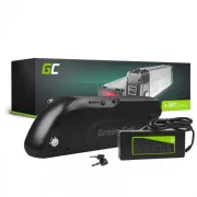 Green Cell Akku für Elektrofahrrad 36V 13Ah 468Wh Unterrohr Ebike GX16-2P mit Ladegerät