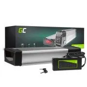 Green Cell Batterie für Elektrofahrrad mit 36V 20Ah 720Wh Gepäckträger Ebike Anderson mit Ladegerät