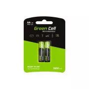 Green Cell Wiederaufladbare Batterien 2x AA HR6 2600mAh