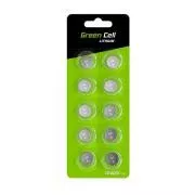 Grüner Zellblister 10x Lithium Batterie CR1620 3V 70mAh Knopfzelle