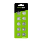 Grüner Zellblister 10x Lithium Batterie CR2025 3V 160mAh Knopfzelle