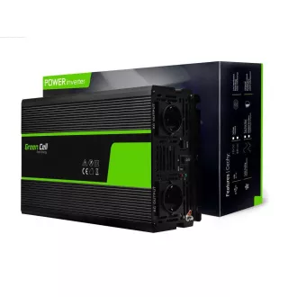 Green Cell Power Inverter 12V bis 230V 1500W/3000W Reine Sinuswelle