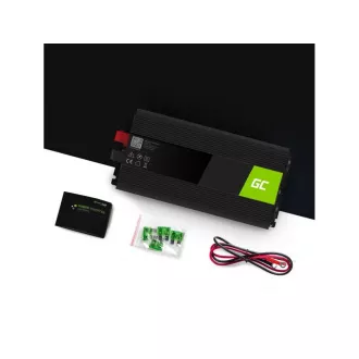 Green Cell Power Inverter 12V bis 230V 1500W/3000W Reine Sinuswelle