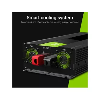 Green Cell Power Inverter 12V bis 230V 1500W/3000W Reine Sinuswelle