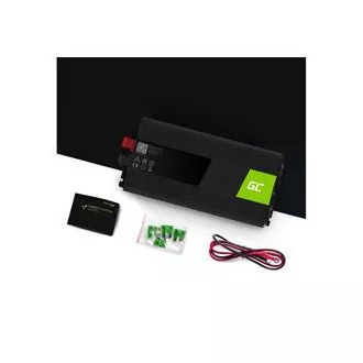 Green Cell Power Inverter 12V bis 230V 1500W/3000W Reine Sinuswelle