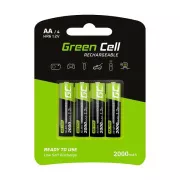 Green Cell Wiederaufladbare Batterien 4x AA HR6 2000 mAh