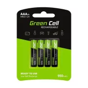 Green Cell Wiederaufladbare Batterien 4x AAA HR03 950mAh
